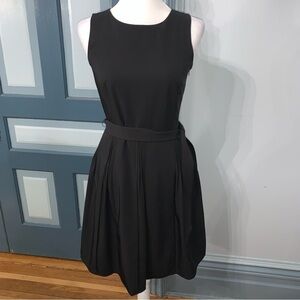 Calvin Klein Black Fit and Flare Dress